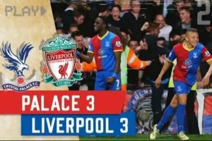 苦主！14年英超，水晶宫连进3球扳平，苏牙痛哭红军痛失英超冠军