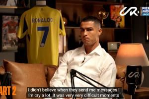 C罗:得知若塔去世时我不敢相信,我哭了很久,这令人非常难过